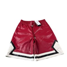 Nike Air Jordan Faux Leather Shorts Mens Smal...