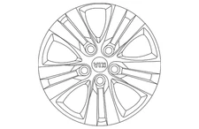 Genuine Kia Wheel Cover 52970-K0050