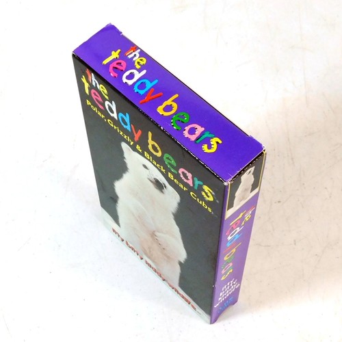 Itty Bitty Wildlife The Teddy Bears VHS Tested 1997 Polar Grizzly Black Bear - Picture 4 of 4