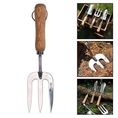 Ergonomisches Design Edelstahl Gartengerät bequem und mühelos zu bedienen - Bild 1 von 11
