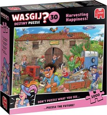Wasgij Destiny 30, Harvesting Happiness - Unique 1000 Piece Jigsaw Puzzles for 