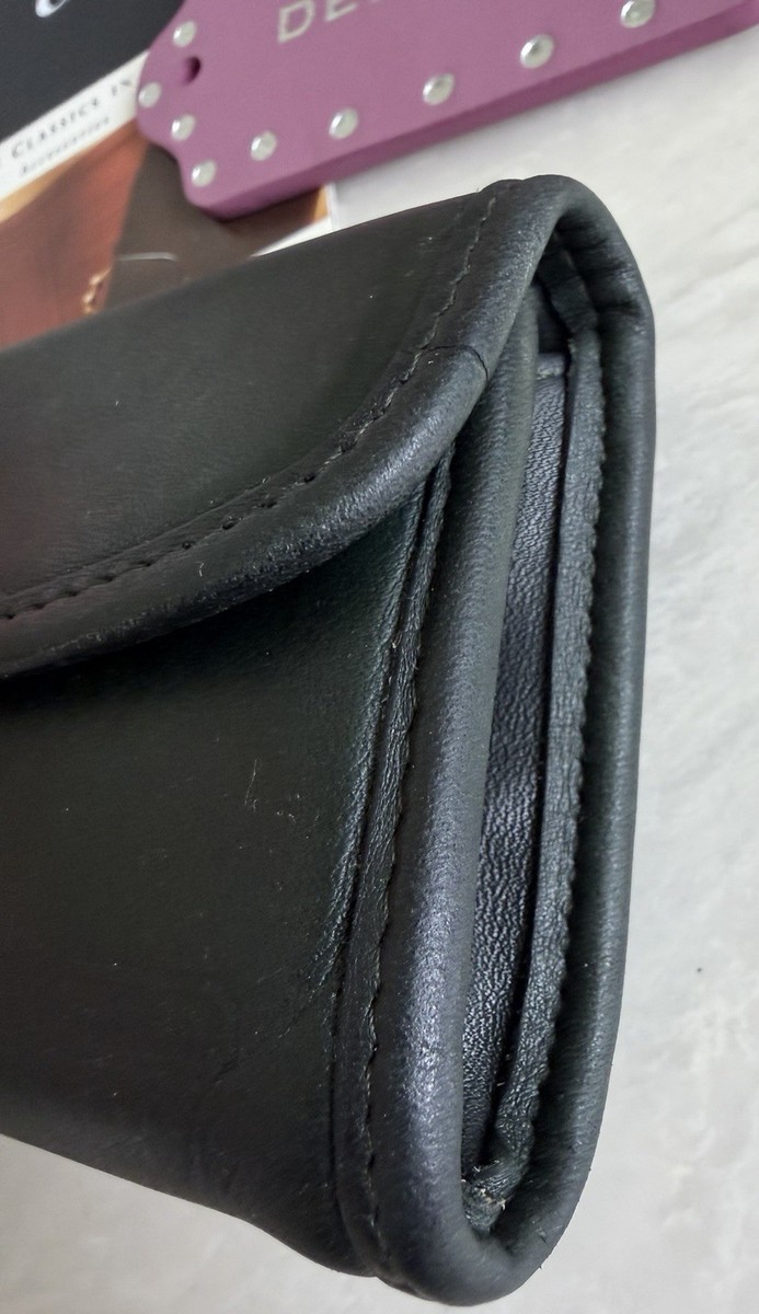 COACH VINTAGE FOREST GREEN LEATHER MULTIFUNCTION WALLET 7219 | eBay