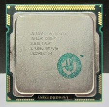 Intel Core i7-870 2.93GHz Quad Core 8MB LGA1156 CPU Processor SLBJG