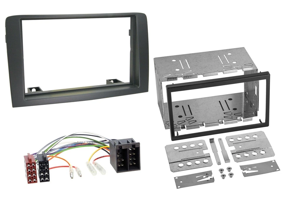 JVC USB Bluetooth MP3 DAB 2DIN Autoradio für Fiat Idea (ab 05) - grau - Bild 3 von 4