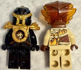 LEGO NINJAGO Cole ZX + Pyro Slayer Minifigure Bundle 2012