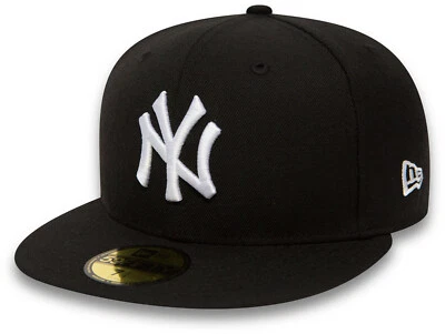New York Yankees New Era 59Fifty MLB Black/White Baseball Cap