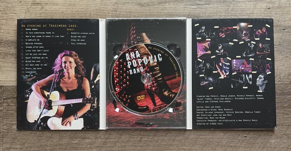 その他 An Evening at Trasimeno Lake: Live From the Heart [DVD] Ana Popovic Band: An Evening at Trasimeno Lake Italy DVD