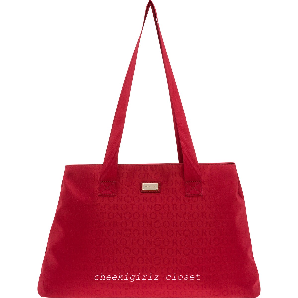 Brand New OROTON Stencil Baby Bag red $395 Change mat