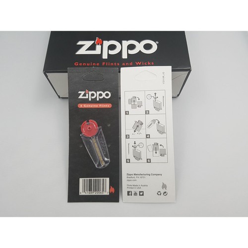 Zippo 1941 Soldier BA Lighter Genuine Org Packing 6 Flints set Free GIFT - Picture 9 of 13