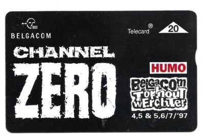 RARE / TELEPHONE CARD - CHANNEL ZERO / PHONE CARD TELECARTE TELEPHONE CARD