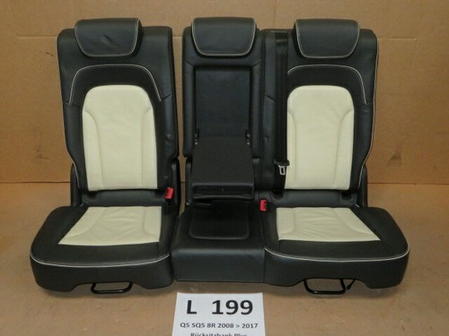 Audi Q5 8R SQ5 Rücksitzbank Rücksitz Plus Sitze Leder Innenausstattung L199
