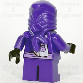 LEGO&reg; Ninjago Lil' Nelson Minifigure Purple Ninja Robe Day of the Departed 70589