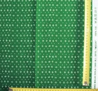 Marimekko fabric Muija green/white 145x100cm by Maija Isola