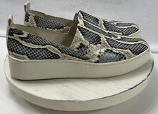 Vince Women's Saxon 2 Mottled Snake Platform Shoes Mulitcolor US Size 7.5 M