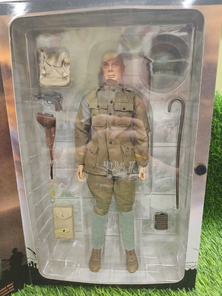 Bayonetas y alambre de púas Sideshow Collectibles de oficial de infantería de Estados Unidos serie 8 AEF Foto 3 de 4