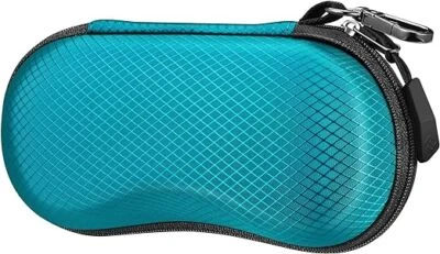 FINTIE Sunglasses Case Hard EVA Shell Shockproof Sport Glasses Case w/ Metal Carabiner