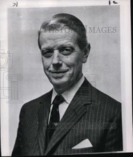 1965 Wirephoto James Mccormack Next Chairman Communication Satellite Corp 7X6