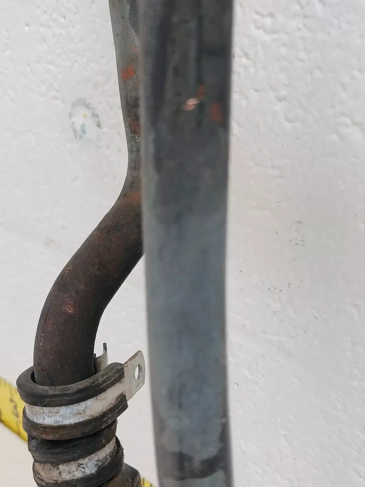 Compresor de aire acondicionado usado OEM GM línea de cobre 1957 Oldsmobile 88-98 (Li106 Foto 2 de 4