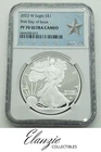 2022-W Proof American Silver Eagle First Day of Issue NGC PF70 Ultra Cameo