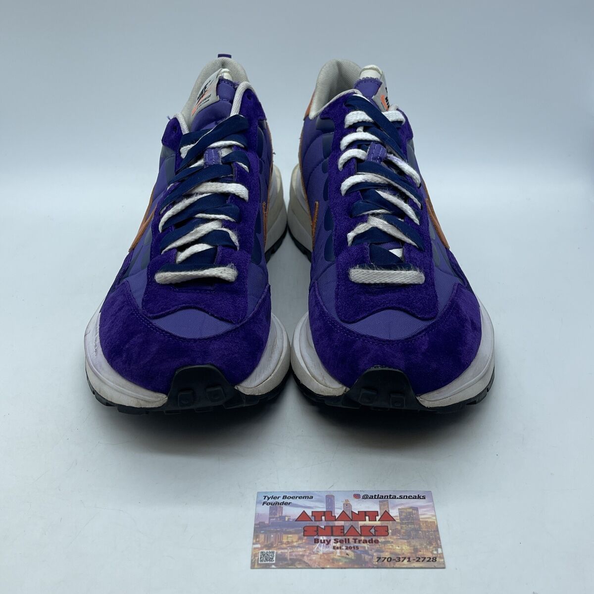 Size 12 - Nike sacai x VaporWaffle Dark Iris Purple Suede Size 12 - Nike sacai x VaporWaffle Dark Iris Purple Suede