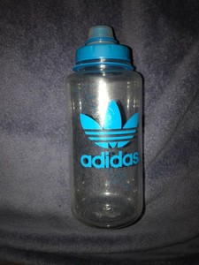 blue adidas water bottle