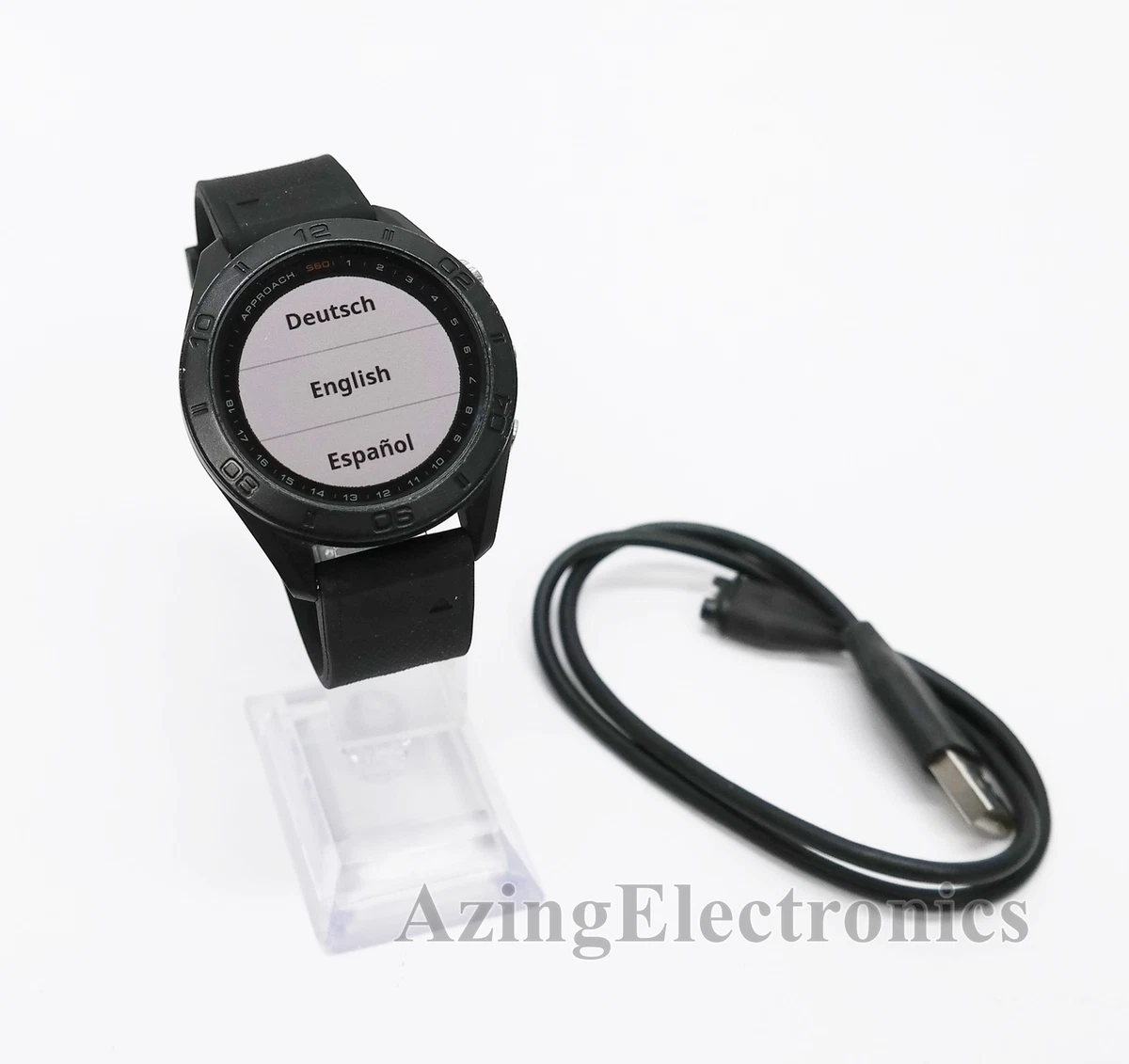 Garmin Approach S60 GPS Golf Watch - Black | eBay