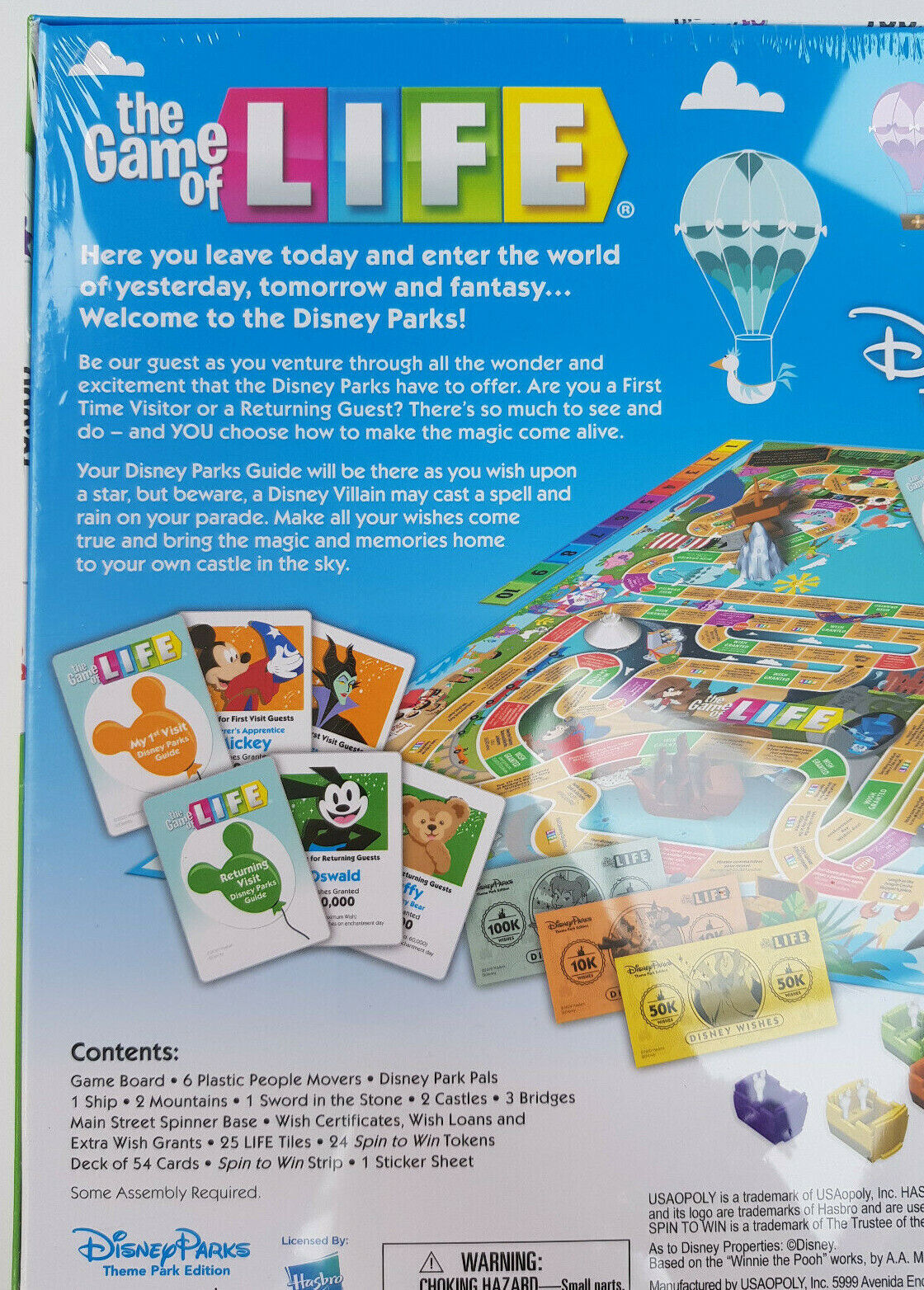 The Game of LIFE – Disney Parks Theme Park Edition