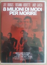 8 milioni di modi per morire 1986 DVD Raro Introvabile Fuori Catalogo Otto