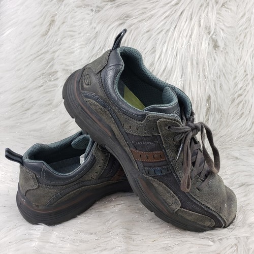 SKECHERS 66299 Charcoal Gray Mens 