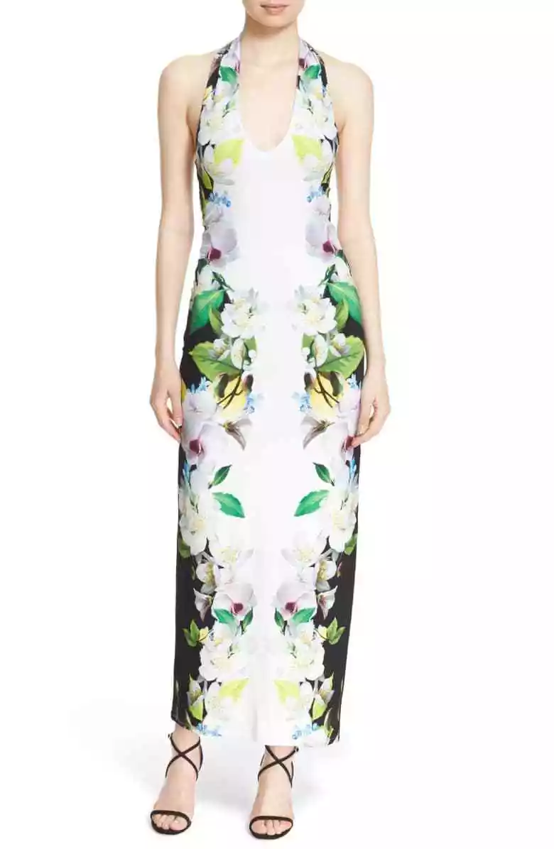 Ted baker cheap halter dress