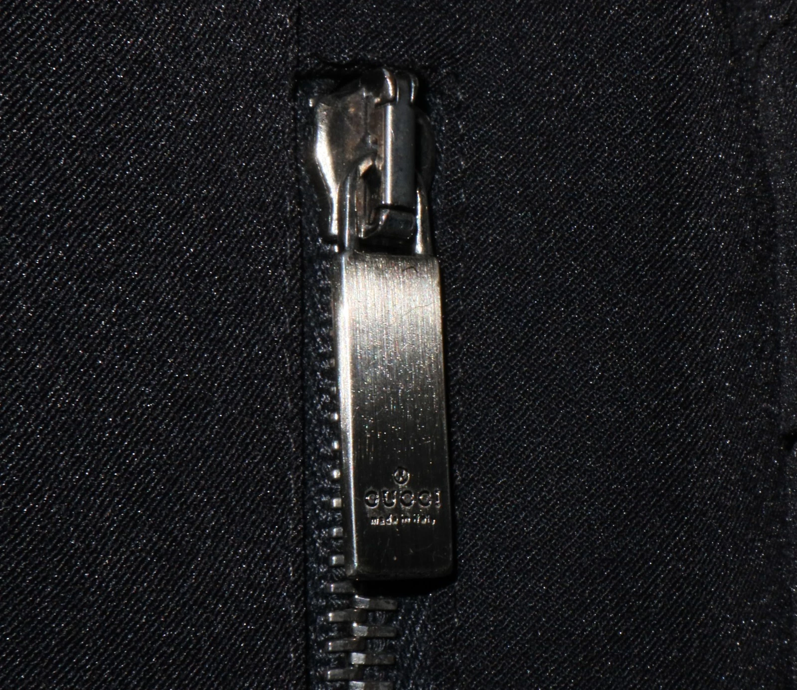 GUCCI giacca donna vintage nera poliammide elasticizzata taglia IT40