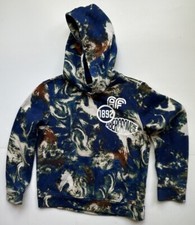 Abercrombie Kids Camouflage Pullover Multi Colored Hooded Sweatshirt Size 11/12