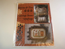 BERRIES & PINS - CARRIAGE HOUSE SAMPLINGS CROSS STITCH CHART - CHRISTMAS
