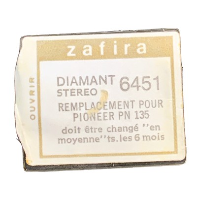 SAPHIR DIAMANT pour Platine PIONEER PL-51 PL61 71 PL512 PL514 Pl516 PL518 PL400