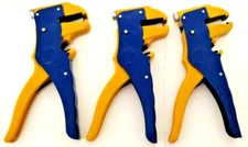 3pcs Automatic Wire Stripper and Cutter, Professional 2 in 1 Stripping, Cutting