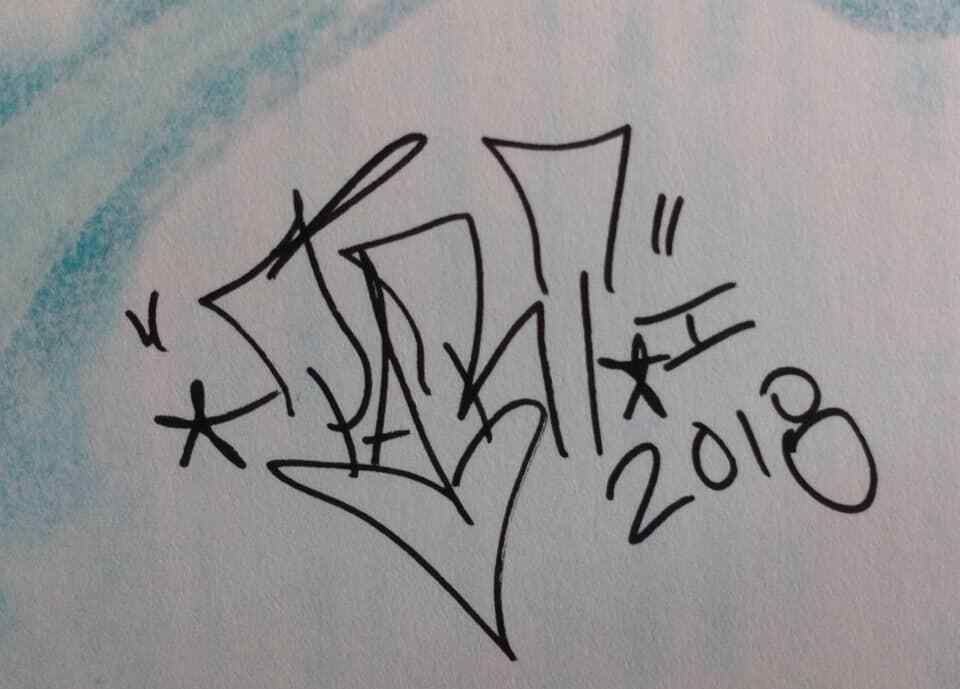 Livre D'art Graffiti PARTONE Blackbook - Œuvres Originales Signées SEEN, TAKI, DAZE... - Format 35.5x28cm