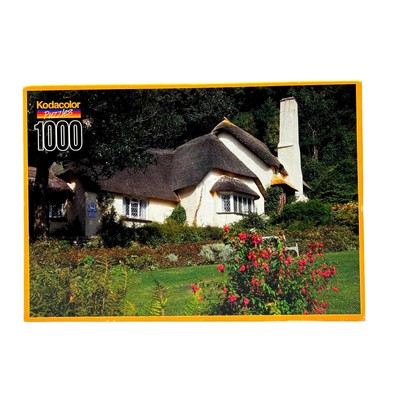 Kodacolor Jigsaw Puzzle 1000 Piece ''Somerset England'' Rose Art 2000 NEW - SEALED
