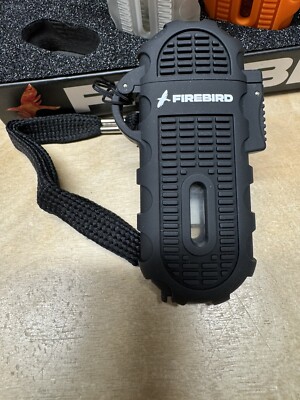 Firebird Ascent Windproof Jet Flame Cigar Lighter  - Black - New