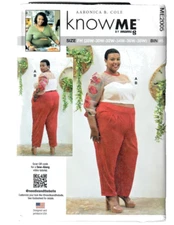 Women's Top and Pants 28W-38W Plus Know Me by Mimi G Sewing Pattern ME2005