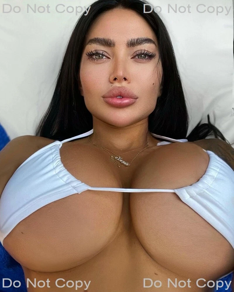 8x10 Alena Omovych GLOSSY PHOTO photograph picture bikini lingerie IG model  | eBay