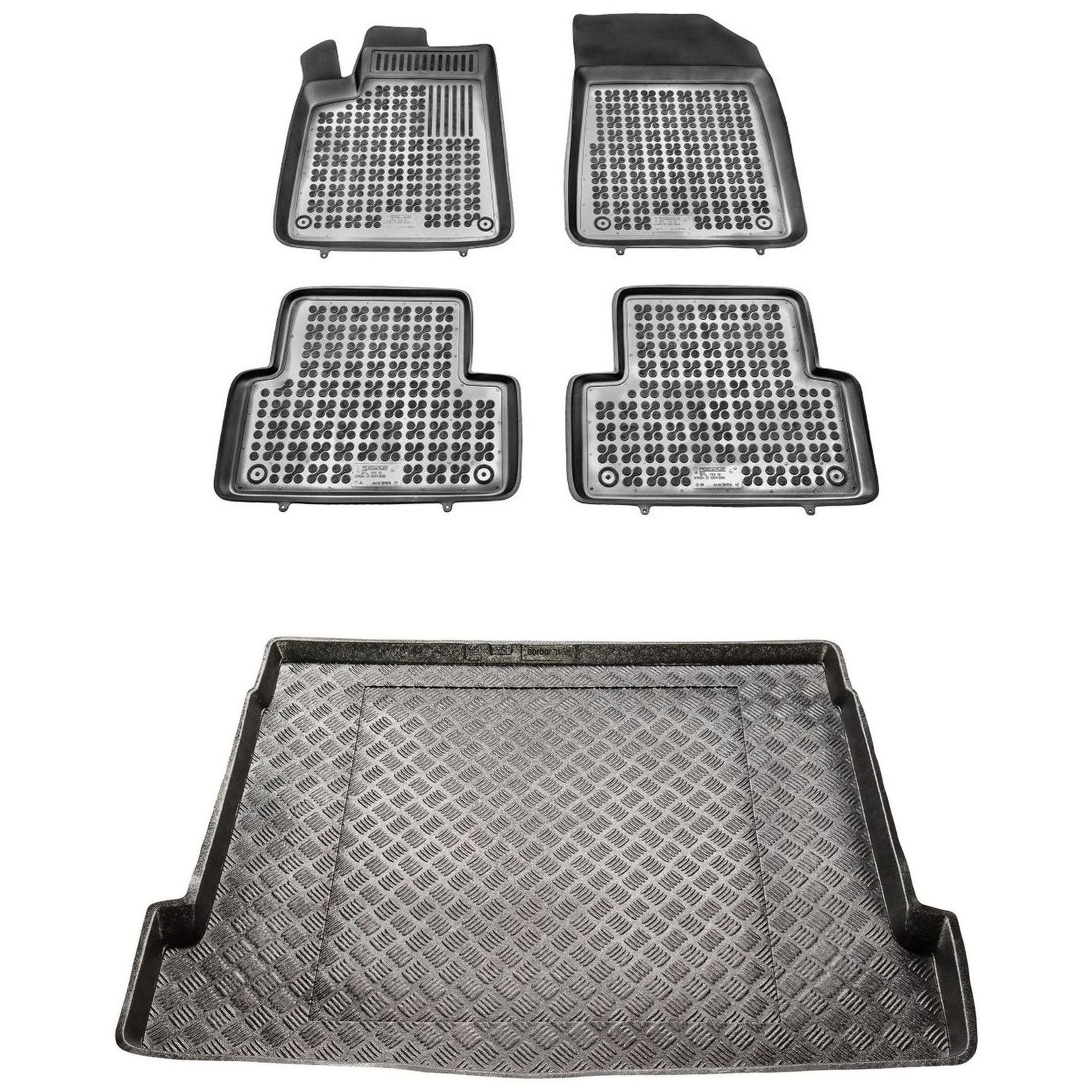 Tapis de coffre imperméable et tapis de sol antidérapants Citroen C5 I 2