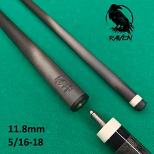 RAVEN Carbon Fiber Pool Cue - Shaft Only (11.8mm, 29") 5/16-18 Joint