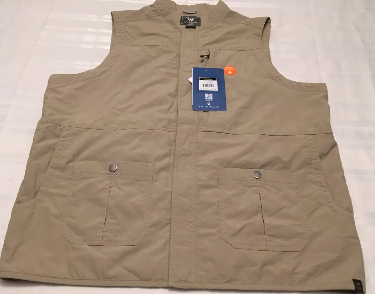 White sierra traveler vest sale