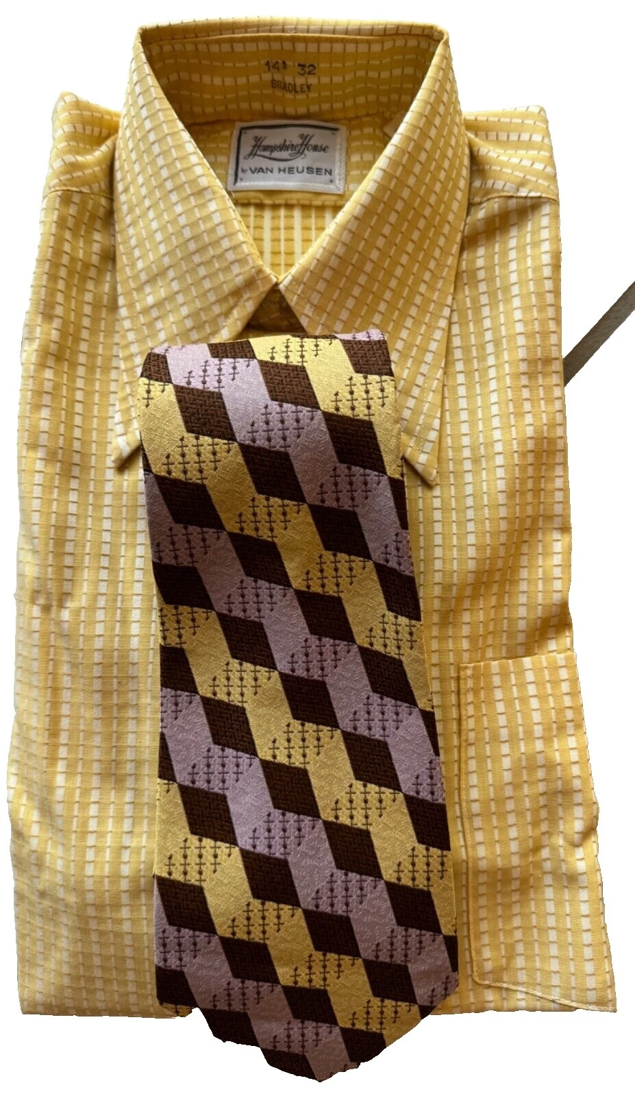 Рубашки Disco из полиэстера винтажные для мужчин