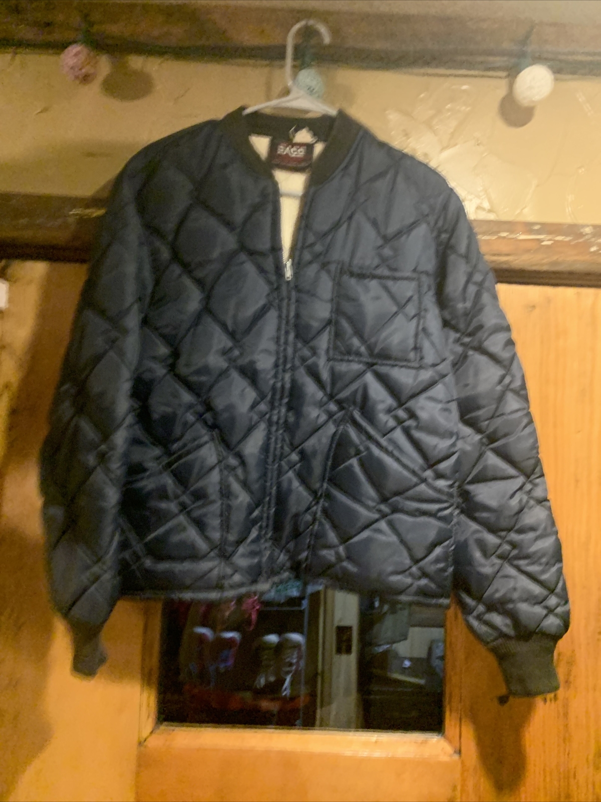 Chaqueta de moto de nieve vintage Daco Dave Goldberg Mfg Co. para hombre talla L EE. UU. CHICAGO