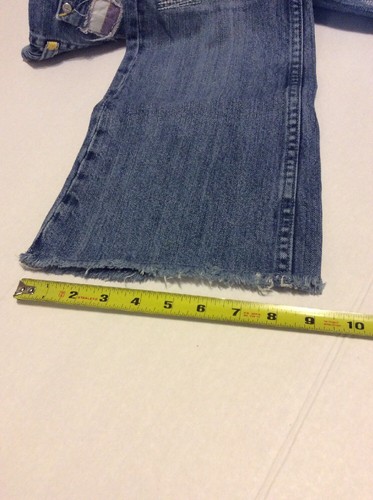 Pantalones de mezclilla MISS ME talla 26 corte bota patchwork detalles geniales - Imagen 4 de 8