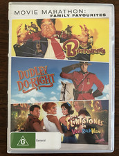 The Borrowers / Dudley Do Right / the Flintstones in Viva Rock Vegas 3 DVDs