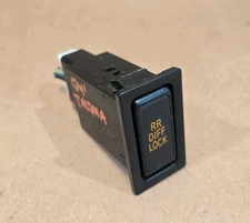 95-04 Toyota Tacoma 96-02 4runner Rear Differential Lock Switch Button OEM