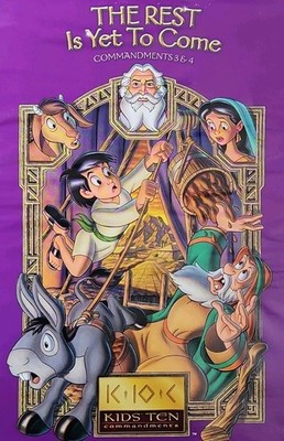 Rest Is Yet To Come - Kids Ten Commandments 3 &4 DVD - DISC ONLY 