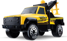 Tonka Steel Classics, Tow Truck - Made with Steel  Sturdy Plastic, Yellow Toy C